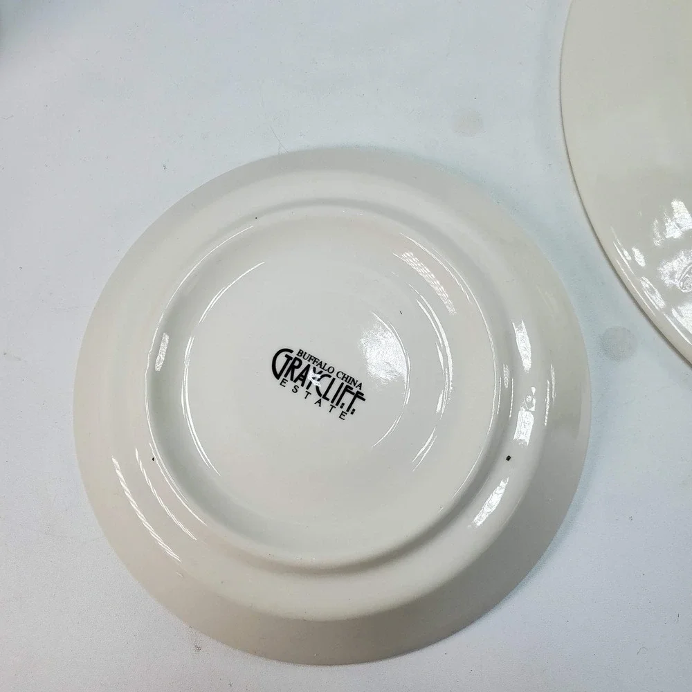 Buffalo China Graycliff Estate Belle Tea Service Trio Frank Lloyd Wright Style